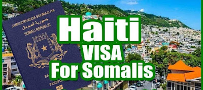Somali passport and Haiti flag - visa policy for Somali citizens"