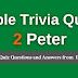 Bible Quiz Questions and Answers from 2 Peter