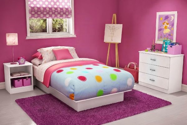 Desain Kamar Tidur Anak Perempuan Minimalis Ukuran 3x3