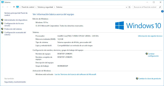 Descargar Windows 10 Pro 21H2 Español ISO