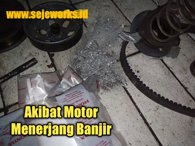 Akibat dan Solusi dari Honda Beat yang Terendam Banjir dan Macet