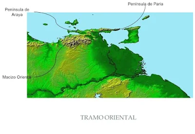 "Tramo oriental Cordillera de la Costa"