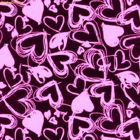 Pink And Black Hearts Wallpaper The Free Images