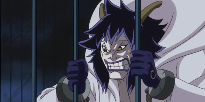 The Gas-Gas Fruit, wielded by Caesar Clown, is a Logia-type Devil Fruit with immense potential for devastation. The Gas-Gas Fruit, wielded by Caesar Clown, is a Logia-type Devil Fruit with immense potential for devastation.