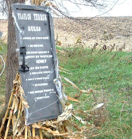 Terror Trail Sign