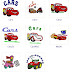 Cars - 8 free embroidery designs