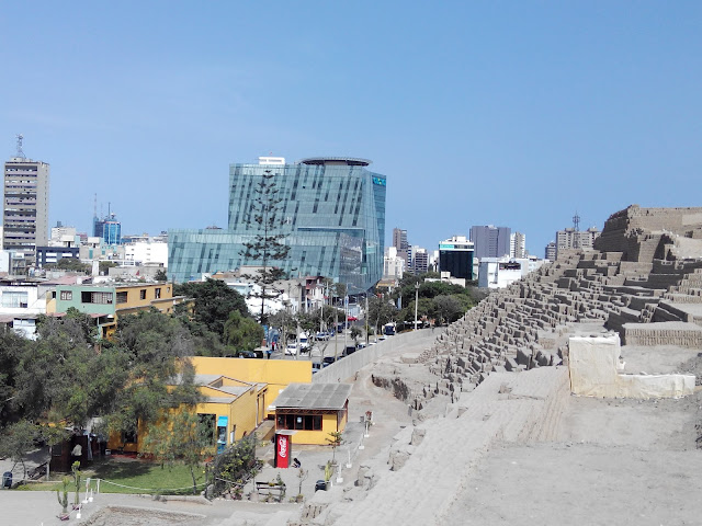 Huaca Pucllana en Lima Perú