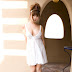 Mai Nishida in white dress