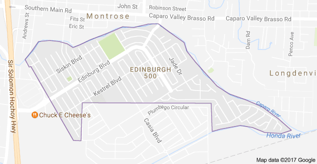 Edinburgh 500 map