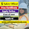 4 Safety Officer Test With Certificate (free).