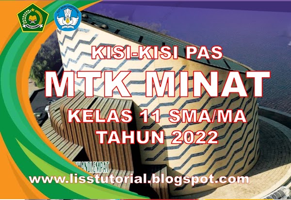 Kisi-kisi Soal PAS Matematika Peminatan Kelas 11 SMA/MA Semester 1 Tahun 2022/2023