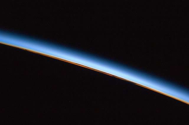 Earth's Atmosphere seen from the International Space Station