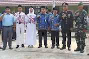 IPTU Alimin SH Hadiri Peringatan Hari Pahlawan Di SMPN 1 Muara Kuang.