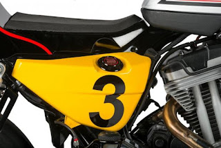 xrcr xr1200 cafe racer by shaw speed oil tank side right