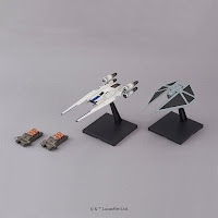 Bandai 1/144 U-Wing Fighter & Tie Striker English Color Guide & Paint Conversion