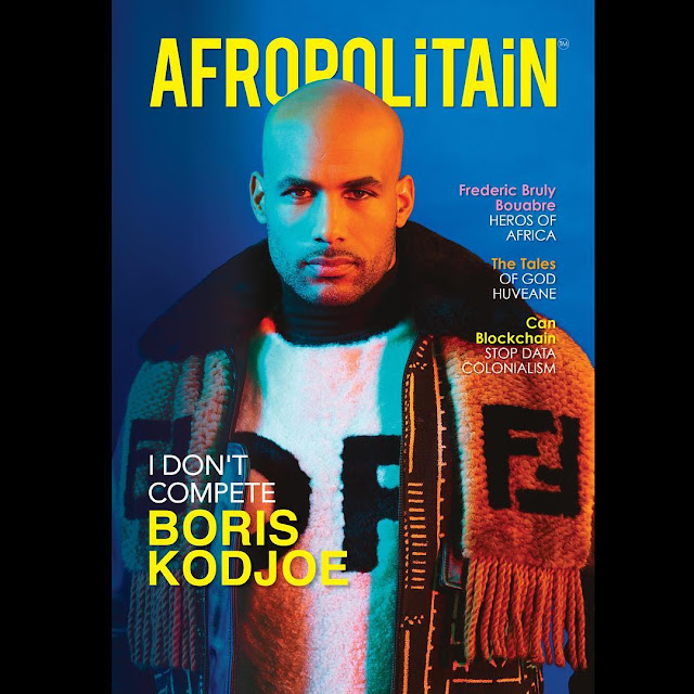 #BorisKodjoe is coverstar for Afropolitain magazine 