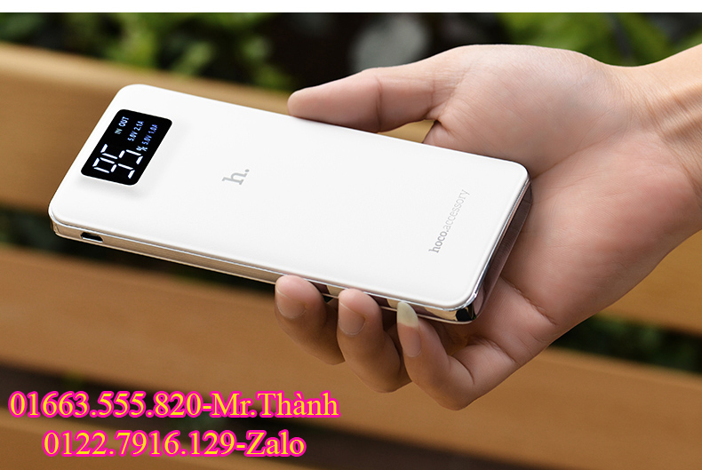 Pin Sạc Dự Phòng Hoco 10000mah Có LCD