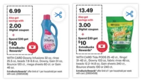 Almost FREE Tide & Downy CVS Deal