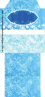 Frozen Background Style: Free Printable Party.