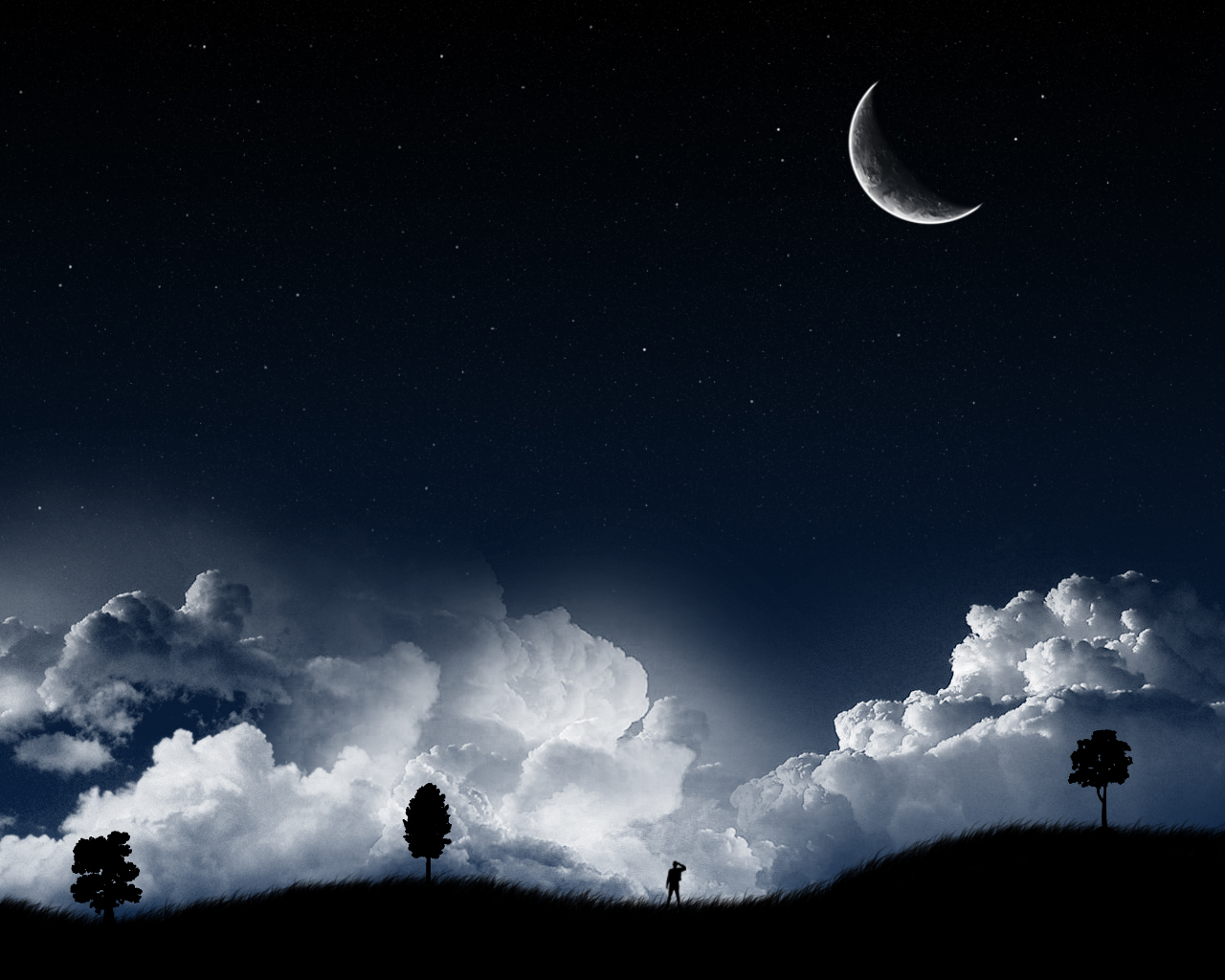 Beautiful Night Sky wallpaper