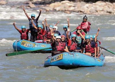 asian river rafting champions take on the sutlej river