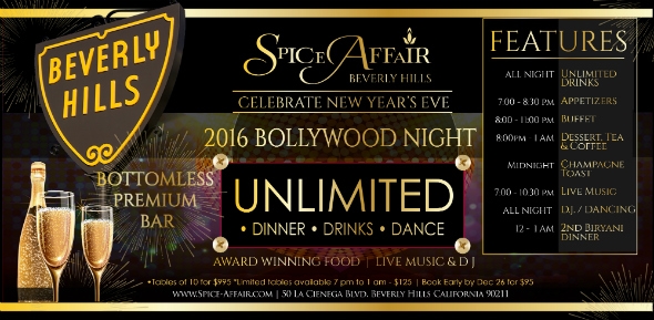  Bollywood New Year Eve 2016