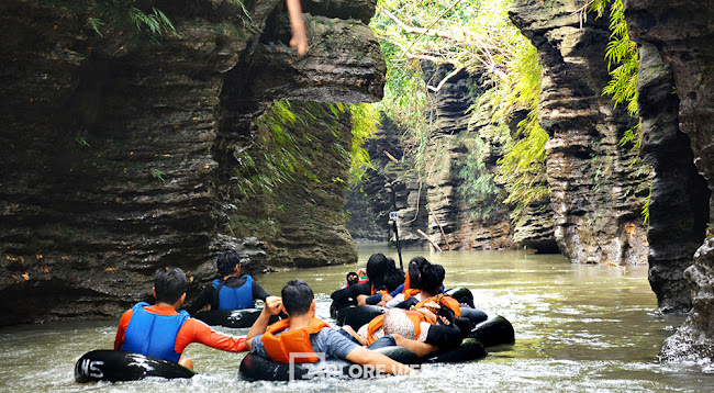 ngarai hijau green santirah dari desa Selasari Pangandaran