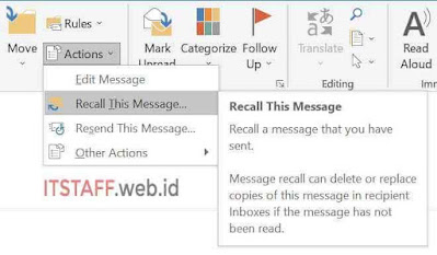 Recall This Message Outlook - ITSTAFF.web.id