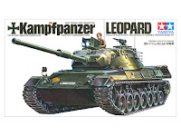 Tamiya 1/35 LEOPARD Kampfpanzer WEST GERMAN ARMY MEDIUM TANK (35064) English Color Guide & Paint Conversion Chart　