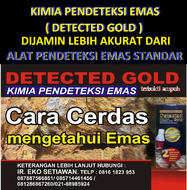 KIMIA PENDETEKSI EMAS AKURAT