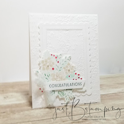 Handmade Wedding Card Stampin Up