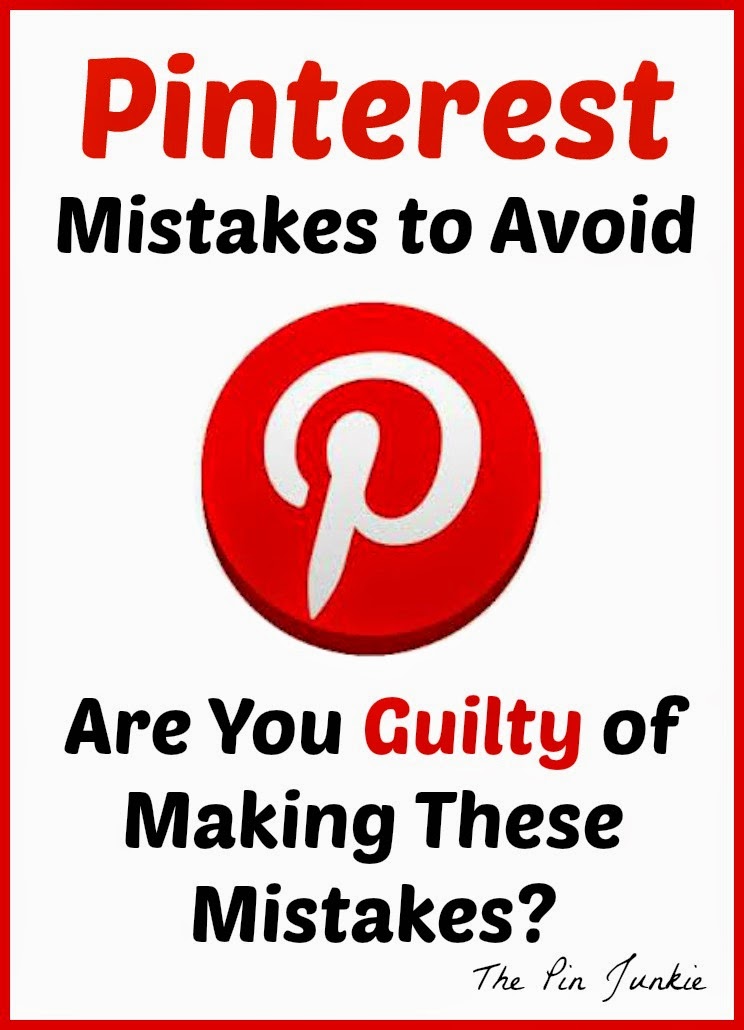 Pinterest Mistakes to avoid