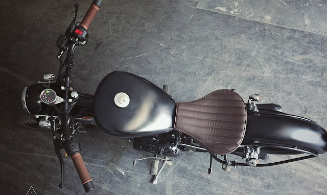 Customized bobber from Gear Gear Motorcycles