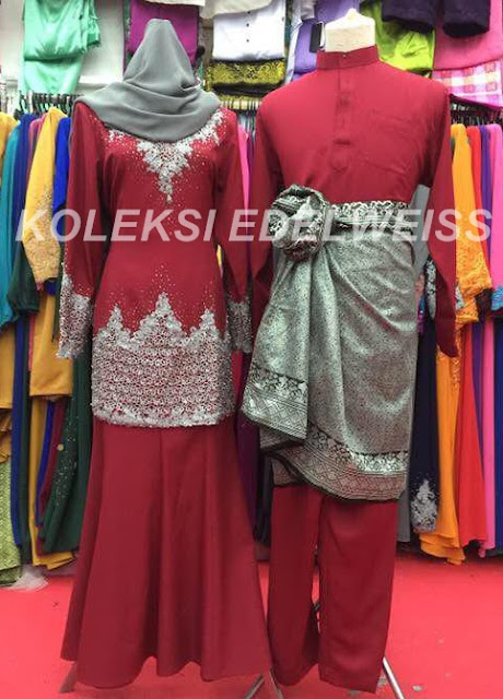 KOLEKSI EDELWEISS Baju  Pengantin Baju  Nikah dan  Tunang 