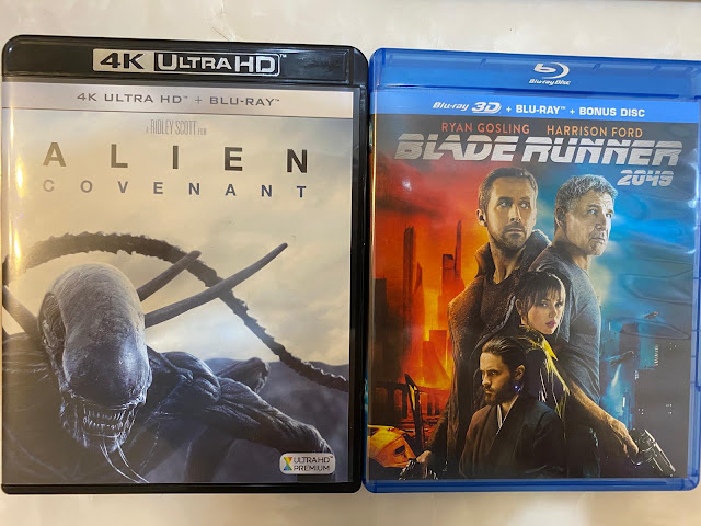4K UHD(左) 及 普通Blu-ray(右) 正面