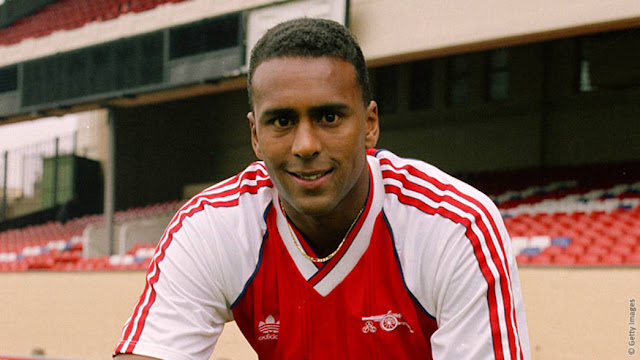 David Rocastle of Arsenal at Highbury