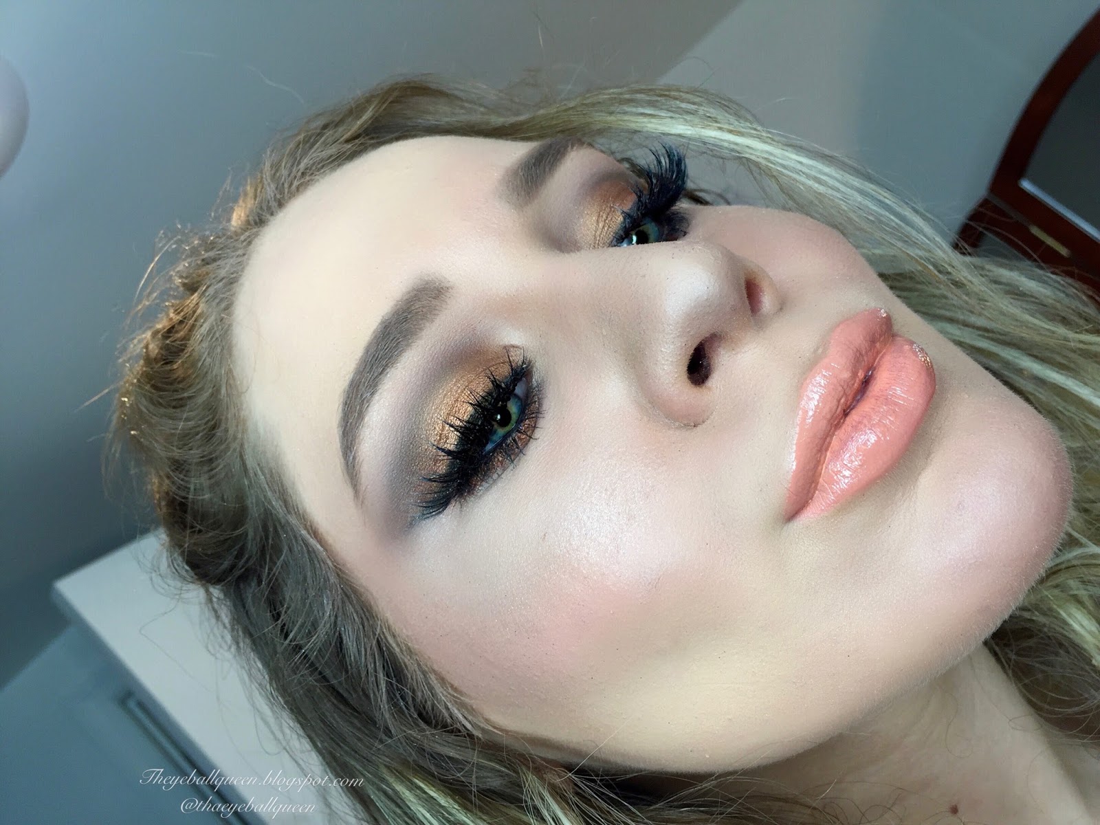 Soft Glam Bronzed Cut Crease Prom Makeup Tutorial