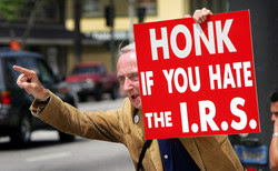 Honk If You Hate the IRS - Source: Real Clear Markets