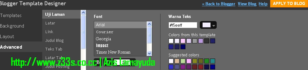 Advance Warna