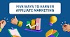  How to Make Money Online with Affiliate Marketing in 2023