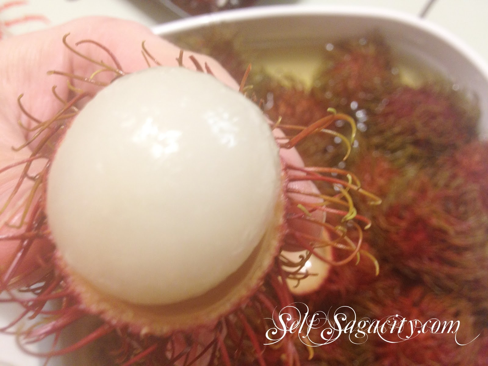 Rambutan Fruit close up