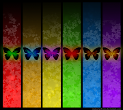 Butterfly wallpaper (butterfly wallpaper by muted colours)