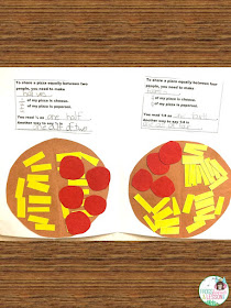 Fractions craft ideas and activities for lesson plans