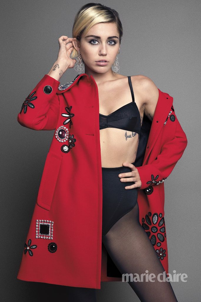 Miley Cyrus Marie Claire Magazine September 2015