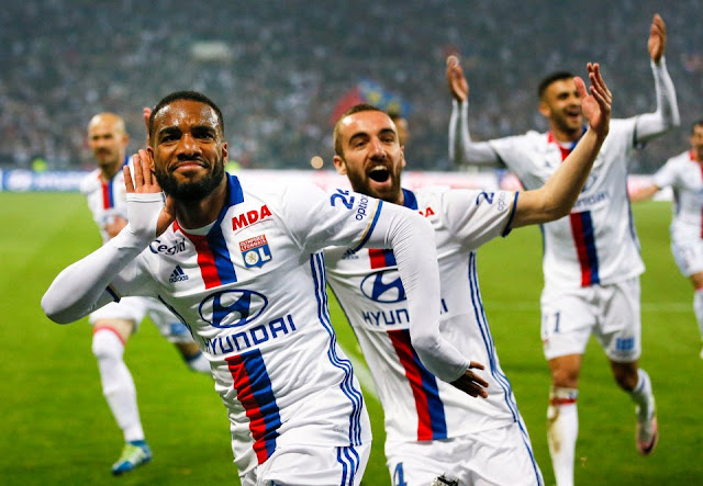 Lacazette Darder Olympique Lyonnais Ligue des Champions