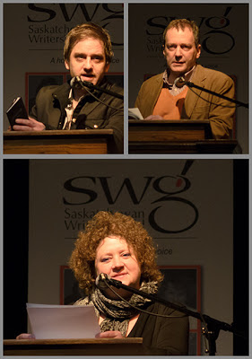 From top left: Joel Thomas Hynes, Noah Richler, Kimmy Beach. photo, SB 