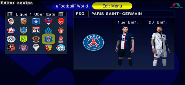 PES 2023 PPSSPP ISO Camera PS5 Android Offline Download