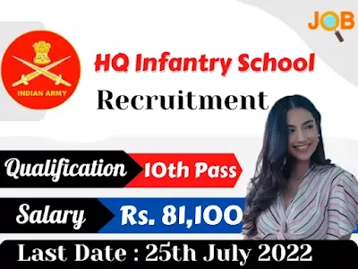 HQ Infantry School Recruitment 2022 - 101 Group C Vacancies