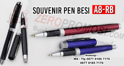 PEN METAL A8-RB, Pulpen Besi Grafir, souvenir Pen besi ukir, Pulpen besi exclusive, pulpen besi A8-RB dengan harga terjangkau