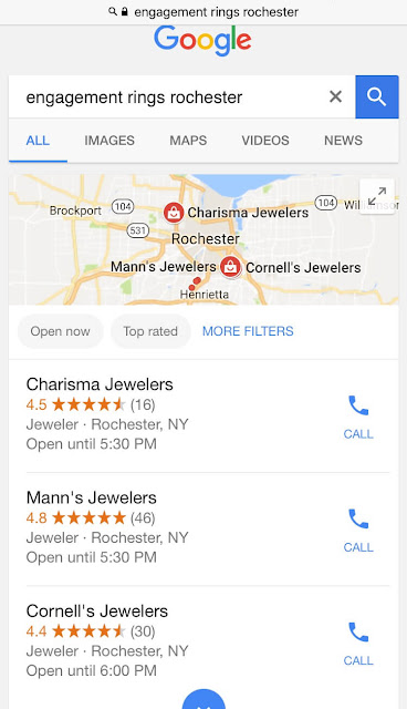 Google testing new look for local inventory ads in place of local pack